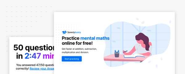 Speedybunny: Practice mental maths online for free!